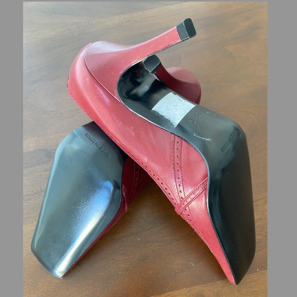 Ravel, burgundy/dark red, all leather, size 38 - Picture 2 of 2